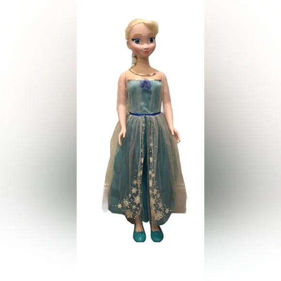 Disney Frozen Elsa Life Size Doll Dress and Shoes Replacement - Picture 13 of 13